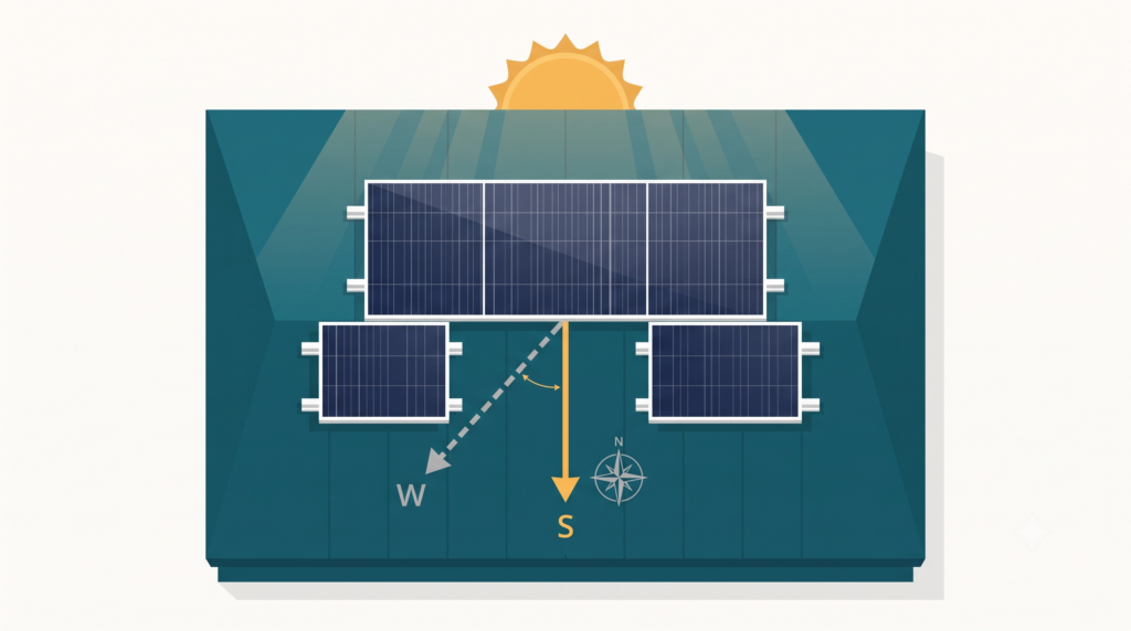Solar Panel Direction True South vs Magnetic South Guide